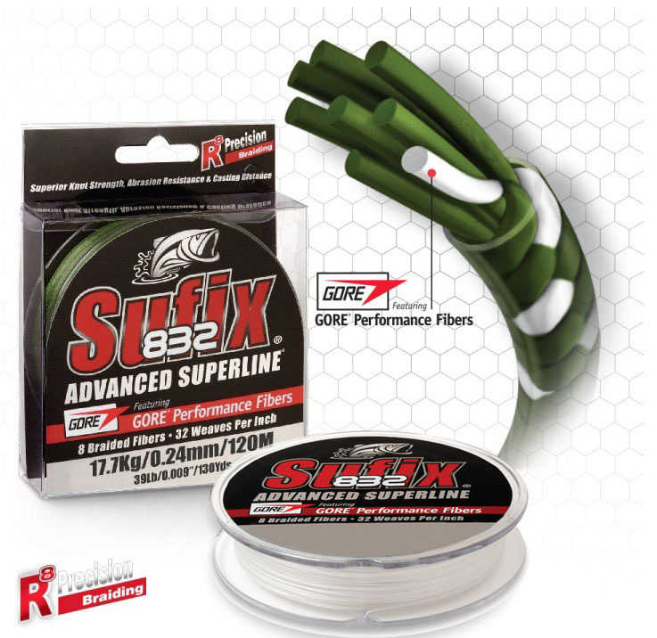 Sufix 832 Advanced İp Misina GHOST - 0.28MM / 100MT / 22.8KG