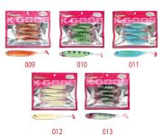 Mutant 3538 Twost Tail Flash 9cm Levrek Silikonu 5li Paket Suni Yem Mutant 3538 Twost Tail Flash 9cm Levrek Silikonu 5li Paket Suni Yem
