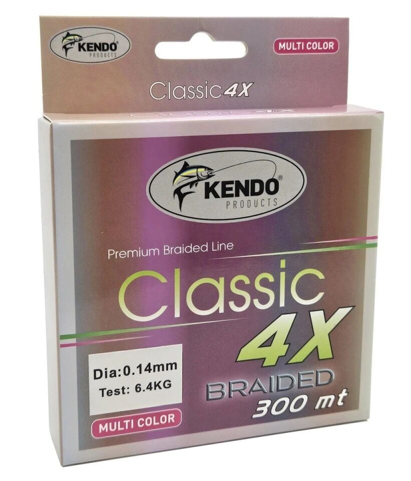 Okuma Acu-8000A  Kendo Classic 4x 300m 0.18mm İp Misina ve Hazır Takım Hediye