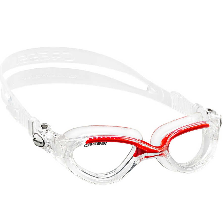 Cressi Flash Deniz Gözlüğü CLEAR/CLEAR/RED