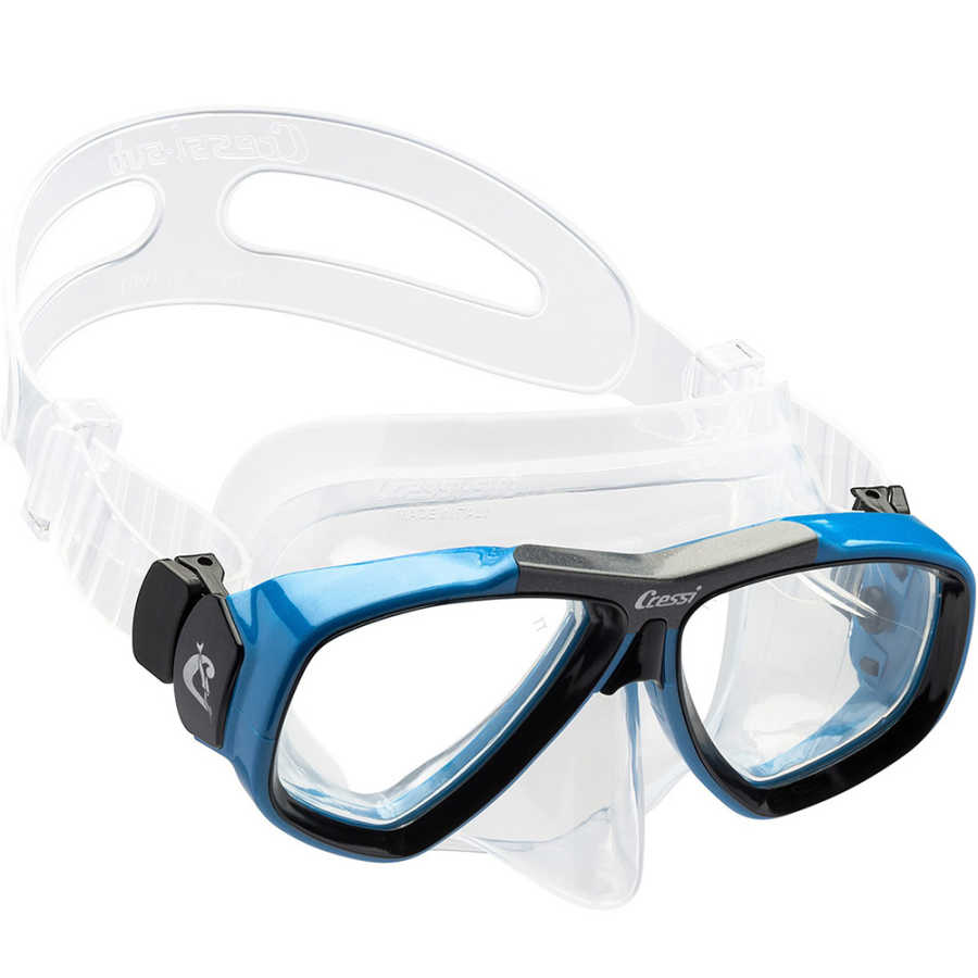 Cressi Focus Dalış Maskesi CLEAR/BLUE