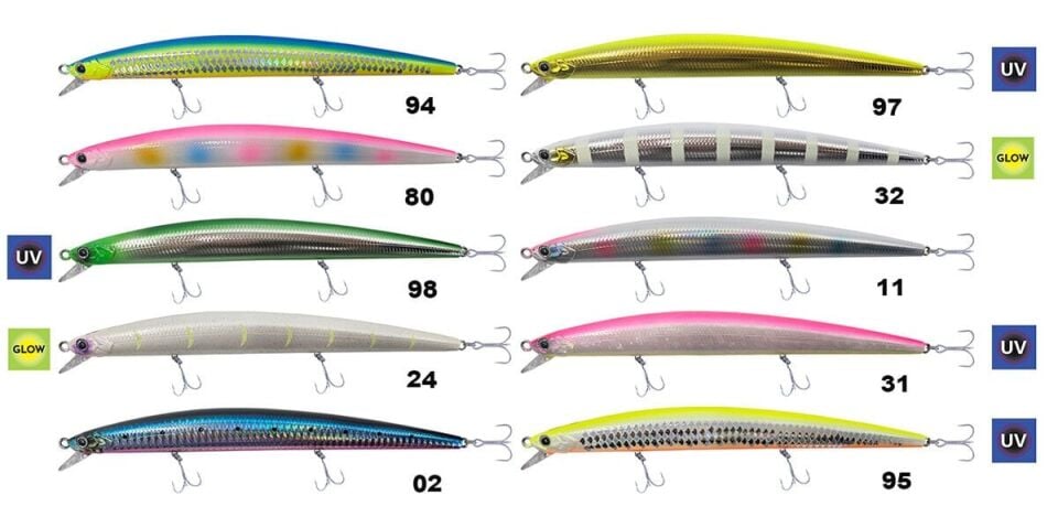 Kendo Seabass Minnow SS 182S Suni maket Balık