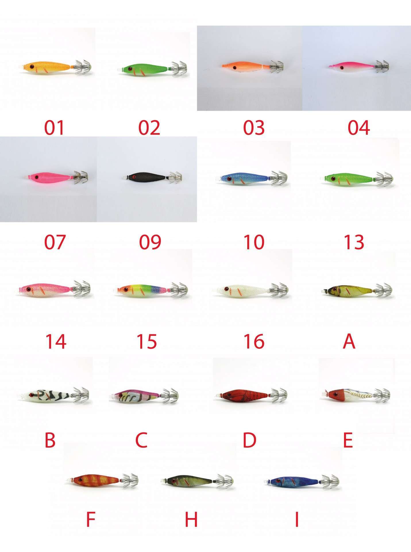 Captain 3007 Kalamar Zokası 6cm Metsuki Squid 12