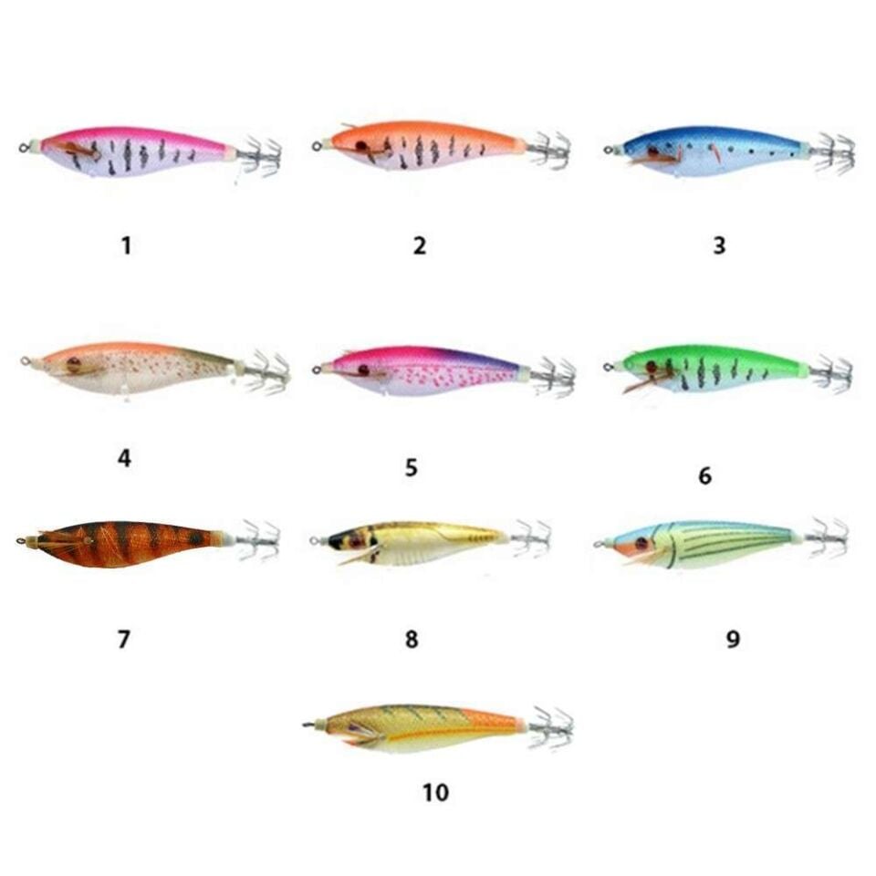 Captain 3010 Kalamar Zokası 7cm Flash Filinta Squid