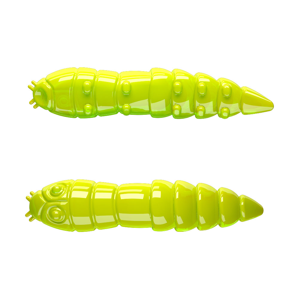 Libra Lures Kukolka Garlic Suni Yem 027 / APPLE GREEN - 42MM