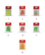 Captain 3594 Octopus Curly 6cm Ahtapot Sübye 5li Paket Suni Yem