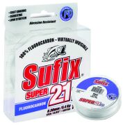Sufix Süper 21 Fluorocarbon Misina CLEAR - 0.35MM / 80MT / 9KG