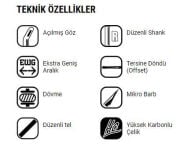 VMC Olta İğnesi 7024NT 10lu