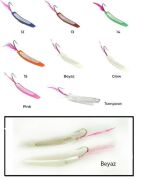 Captain 3625 Feather Jig 5cm Silikon Suni Yem 2li Paket