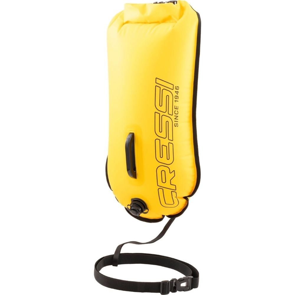 Cressi Glide Pro Yüzme Şamandırası YELLOW - 28LT