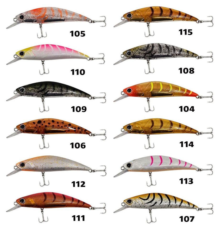 Kendo Shrimp Minnow 50S 4.5gr Suni maket Balık