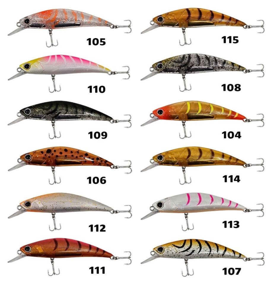 Kendo Shrimp Minnow 60S 6.2gr Suni maket Balık