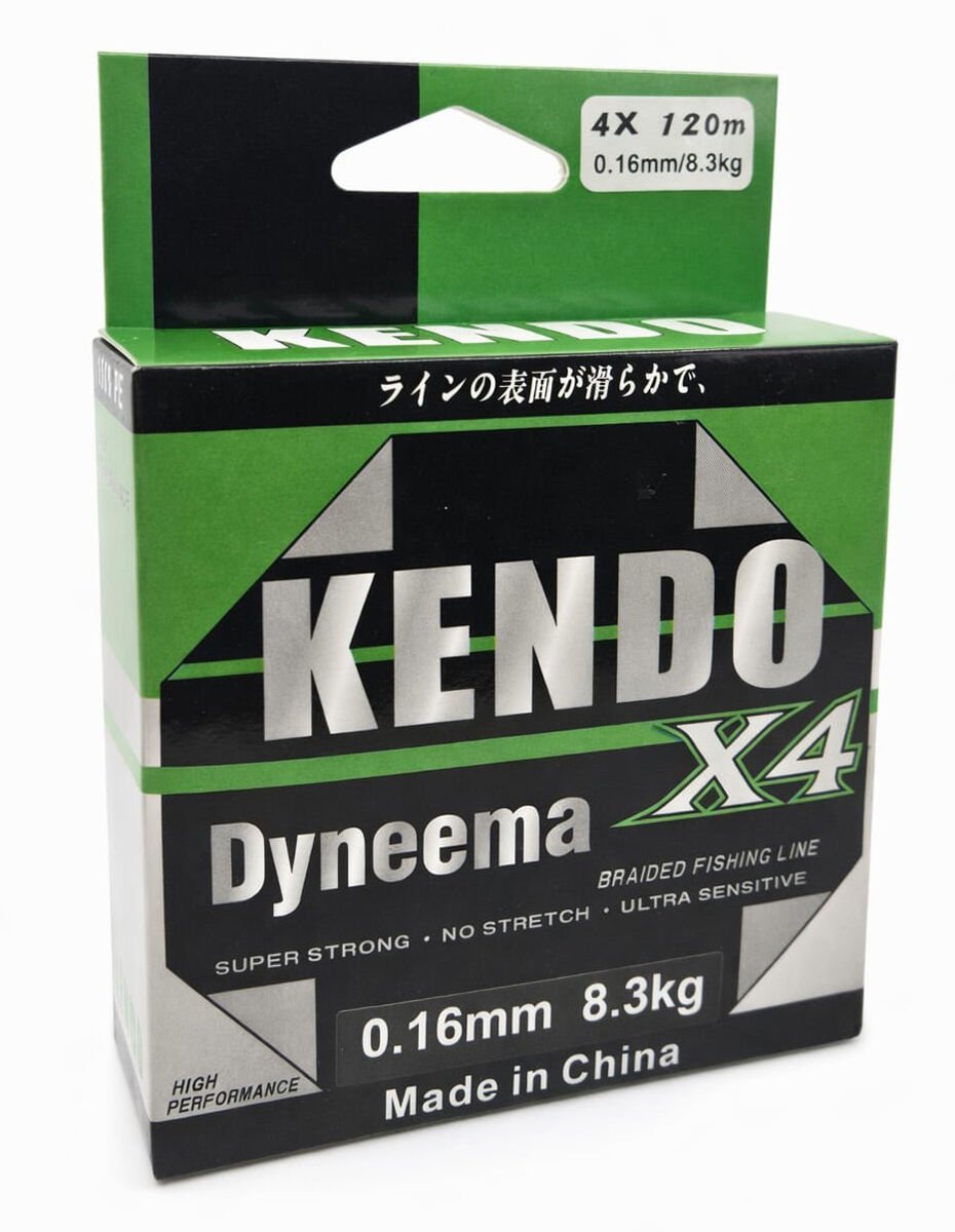 Kendo Dynema 4 Örgü 120Mt (Green)