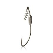 Mustad 91768S18 Power Lock Plus Spring Olta İğnesi NICKEL - 2/0 3LÜ