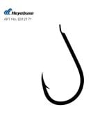 Hayabusa HCHN 121 Kısa Pala Dövme Olta İğnesi 15li Paket Black Nikel