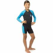Cressi Little Shark Junior Shorty LS Dalış Elbisesi BLACK / PINK - 2MM / 3/4 YAŞ