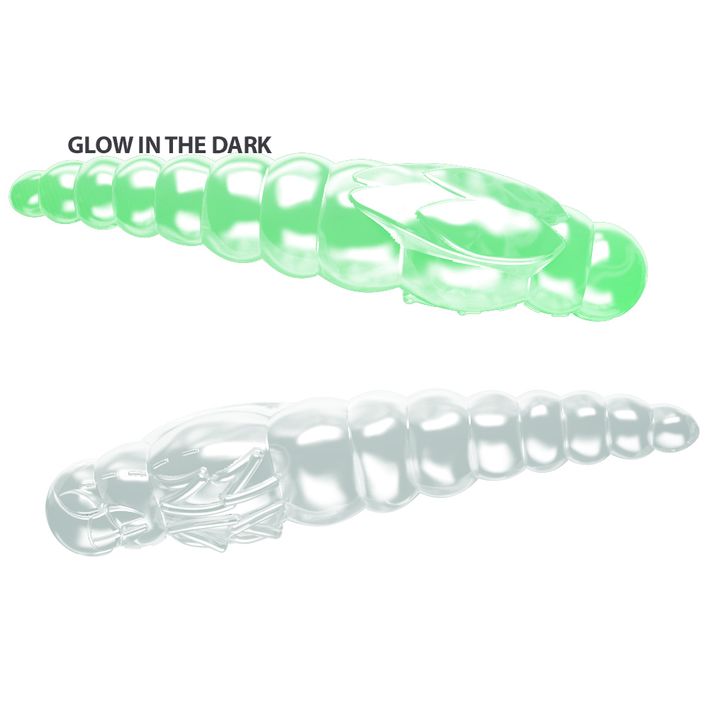 Libra Lures Largo Slim Cheese Suni Yem 000 / GLOW UV GREEN - 34MM