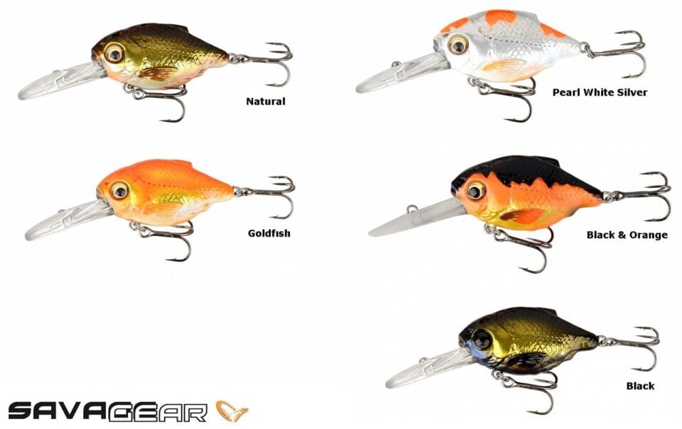 Savage gear 3D Crucian Crank 4,6 cm 7 gr SF SR Suni Maket Balık