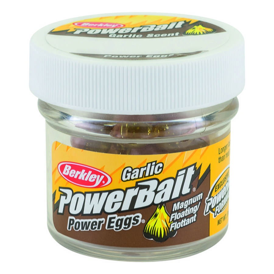 Berkley Powerbait Power Eggs Floating Garlic Sahte Yemi CLEAR SLVR BLUE FL.WHITE