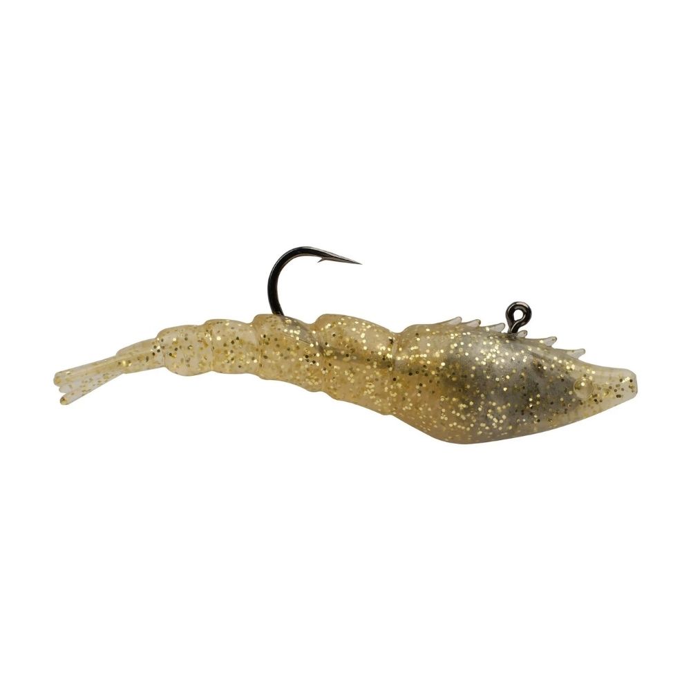 Berkley PowerBait Saltwater PowerSwitch Silikon Karides Yem GOLD - 9CM/17.7GR