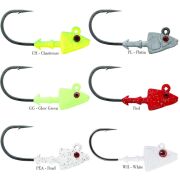 Mustad Sd824 Shad Jig Head GG / GLOW GREEN - 21GR / 2LI / 5/0