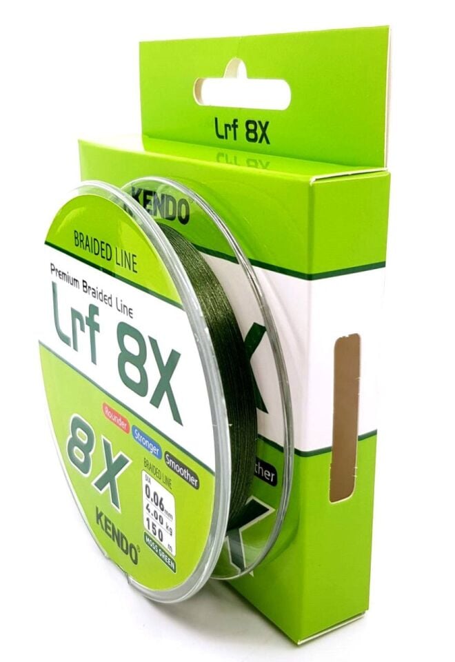 Kendo Lrf 8X Fighting 150 mt Örgü ip (Moss Green)
