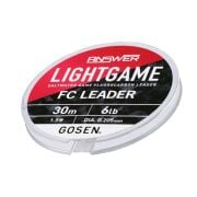 Gosen Answer Light Game Salt Water Game F C Leader 30mt
